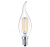 LED Лампа С35TA E14  3.6 Вт (свеча на ветру) серии Филамент