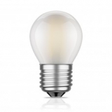 LED Лампа G45 E27 4 Вт матовая серии Филамент